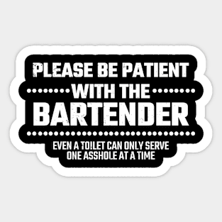 bartender Sticker